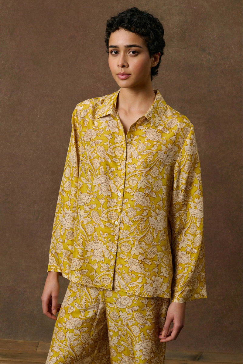 Chemise En Soie Loulna