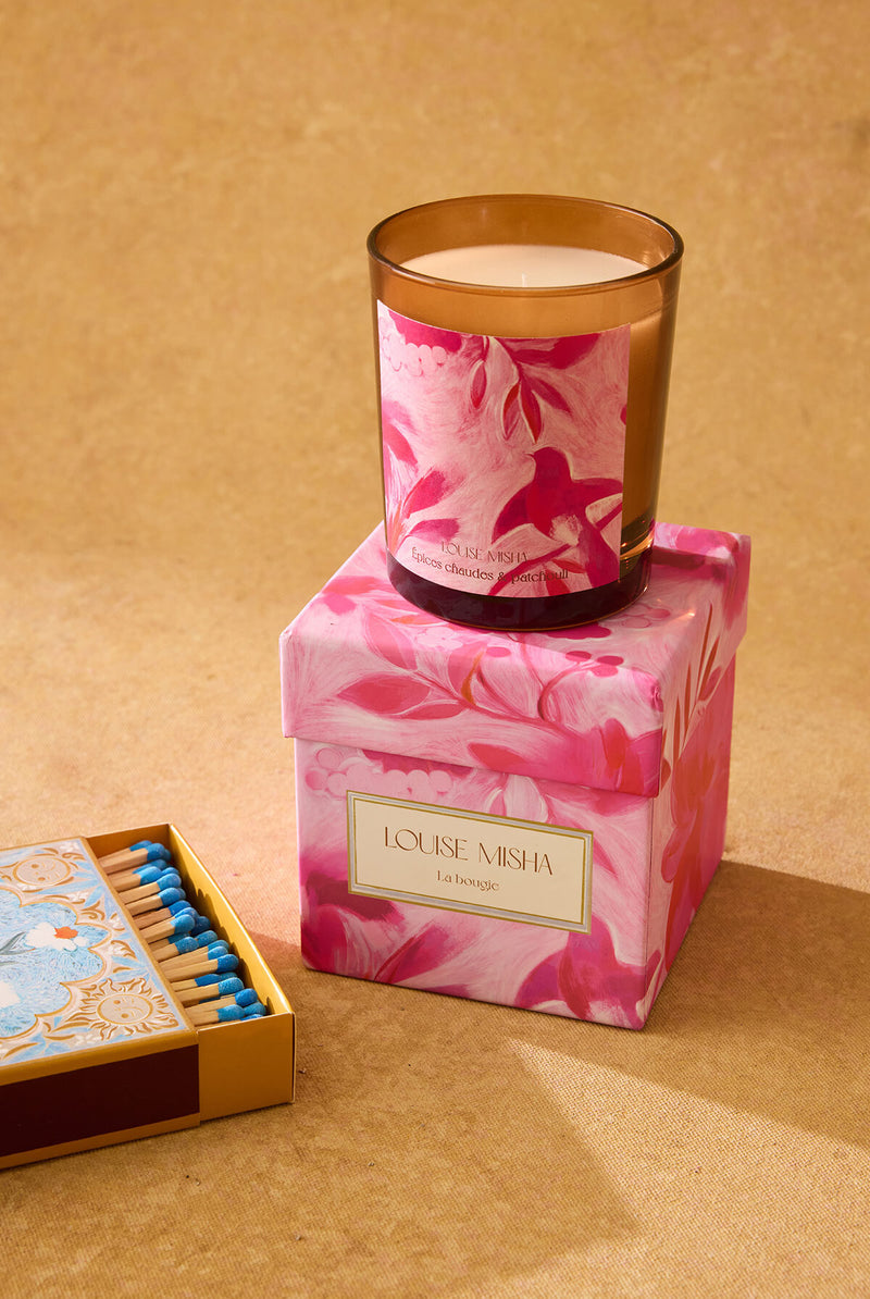 Scented candle + The Matchbox