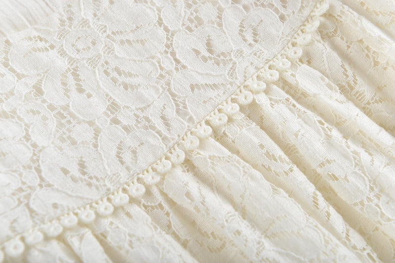 Robe Janice Cream Lace