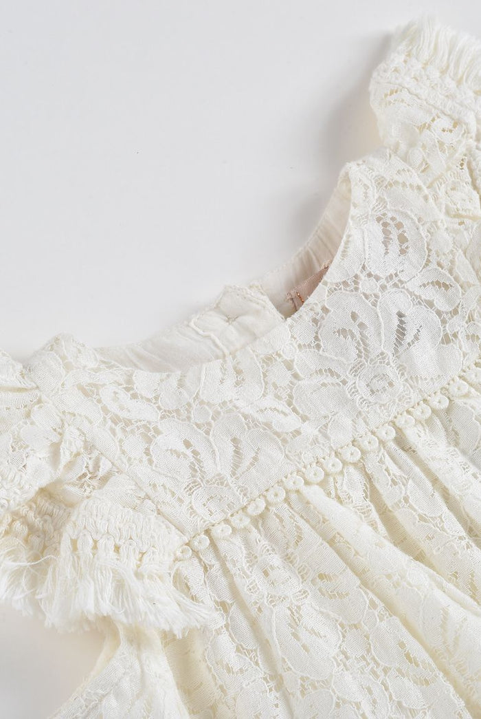 Robe Janice Cream Lace