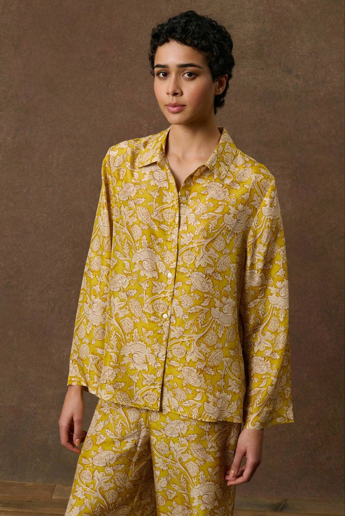 Chemise En Soie Loulna